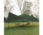 Manan Tarp Tarpaulin Canvas Heavy Duty Camping Canopy Shelter Waterproof 2mx3m