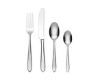 24pc Oneida Mascagni II Stainless Steel Cutlery Spoon/Fork/Knife Set Silver