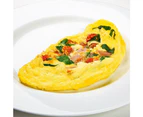 Progressive 21cm 4-in-1 Microwave Egg Cooker Kitchen Gadget Food Steamer Yellow