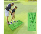 Golf Training Mat For Swing Detection Batting Golf Aid Game Practice Training Au - 1x Golf Training Mat
