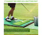 Golf Training Mat For Swing Detection Batting Golf Aid Game Practice Training Au - 1x Golf Training Mat