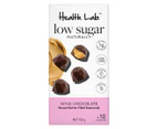 Health Lab Low Sugar Peanut Butter Filled Mylk Chocolate Diamonds 150g 10pk