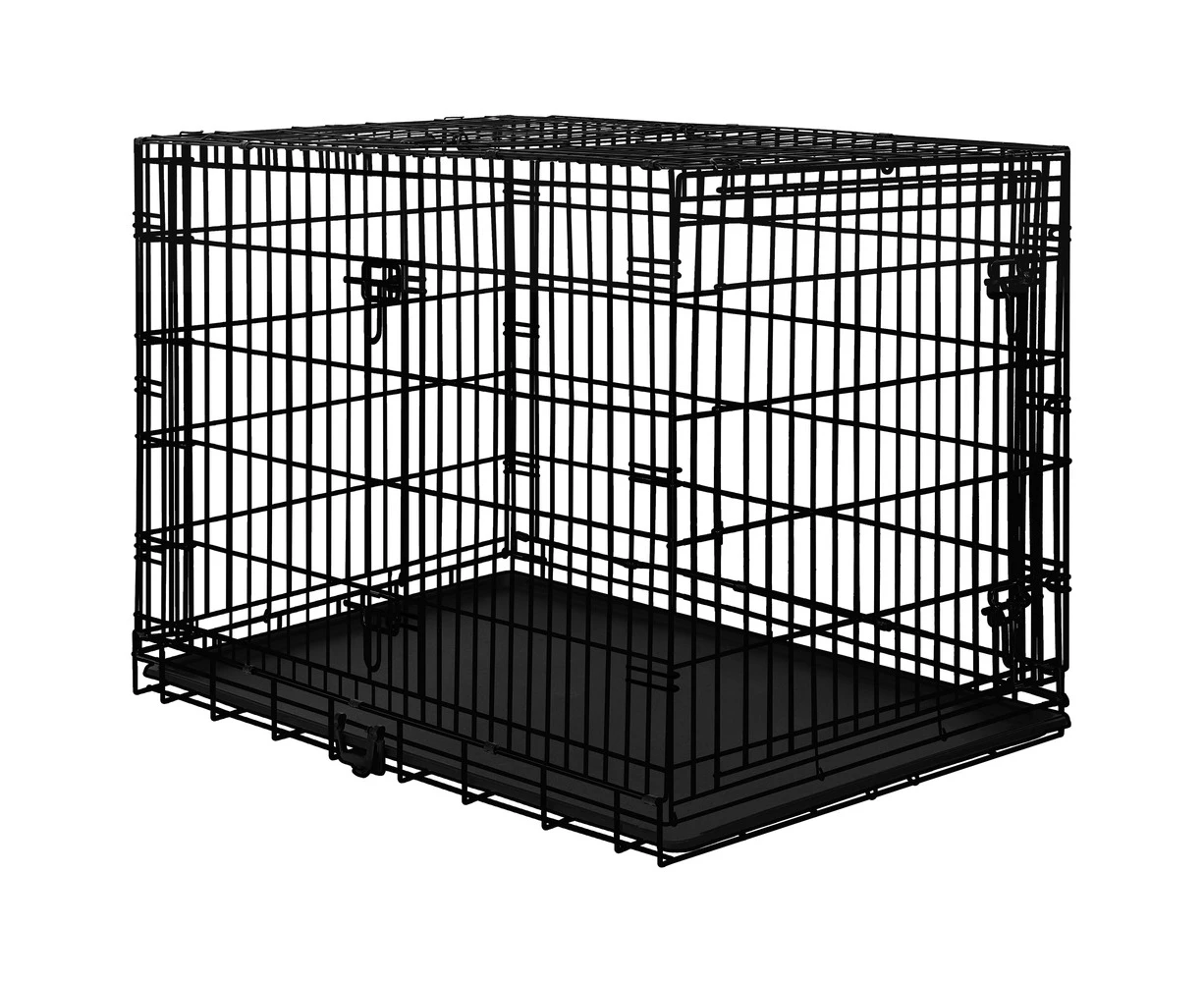 BEASTIE Dog Cage 48 inch Large Pet Crate Kennel Cat Metal Playpen Foldable