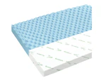 S.E. Memory Foam Mattress Topper Bed Cool Gel Bamboo Cover Underlay 5cm KS