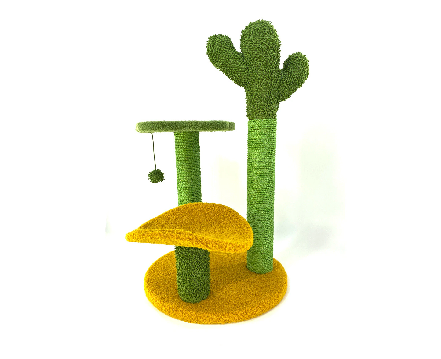 Cutie Paws Multi Color Cactus Cat Tree Cat Rest 67cm Height