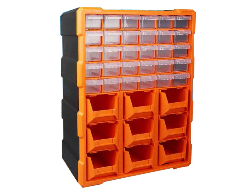 Parts Storage 22 60 Drawers Tool Organizer Box Divider Garage Workshop - 39 Drawers