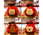 Christmas Candy Treat Bags Gift Wrapping Bag Xmas Party Drawstring Decor Bags Au