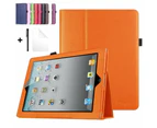 Tablet Case for Ipad 4 9.7 Case Inch Model A1458 A1459 A1460 Auto Wake Sleep Smart Cover Folio Cover - For Ipad 2 3 4 Green
