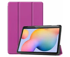 Stylish Elegant Tablet Case for Samsung Galaxy Tab S6 Lite 10.4 Inch - Purple