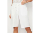 MILLERS - Womens Shorts -  Cotton Washer Shorts - White