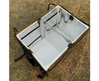62 L Commercial Thermal Insulated Cool Bag Food Delivery Box Outdoor Picnic Case