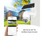 Q6 3mp Wifi Low Power Two Way Audio Outdoor Night Vision Solar Powered Ip Camera