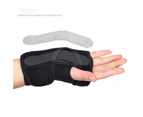 Wrist Support Hand Brace Band Carpal Gloves Tunnel Splint Arthritis Sprains Pain