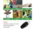 Dog Training Whistle Clicker Combo To Stop Pet Barking Obedience Train Skills Au - Pink