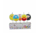 Birthday Cake Candle Party Decorations Cute Characters Kids Featured Cards New - Chick