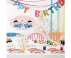 Birthday Cake Candle Party Decorations Cute Characters Kids Featured Cards New - Plane