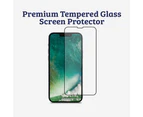 Anik Premium Full Edge Coverage High-Quality Full Faced Tempered Glass Screen Protector fit for iPhone 7 Plus - White