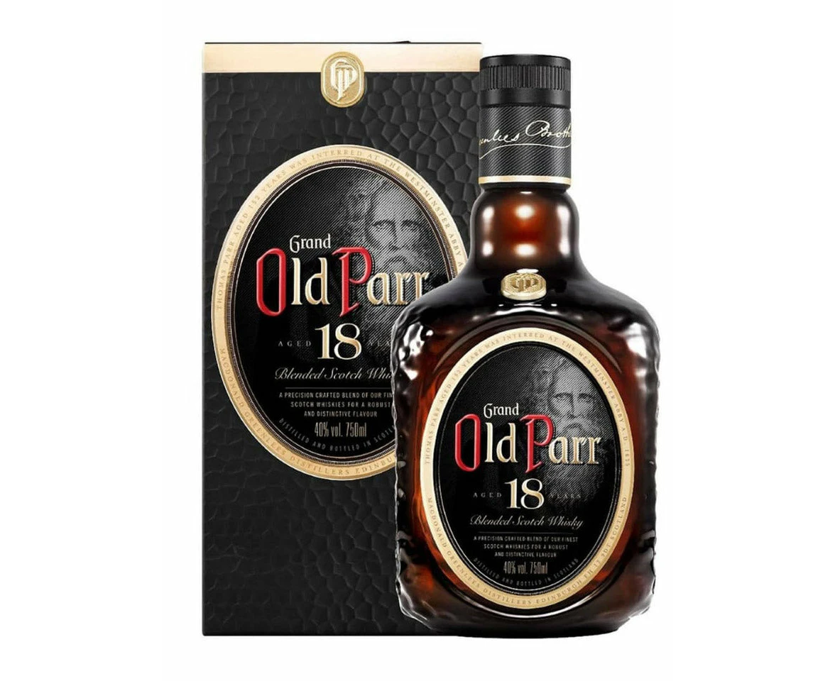 Grand Old Parr 18 Year Old Blended Scotch Whisky 750ml