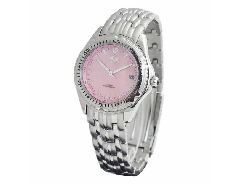 Time Force Unisex Quartz Watch Tf1821m 04m Pink 35mm