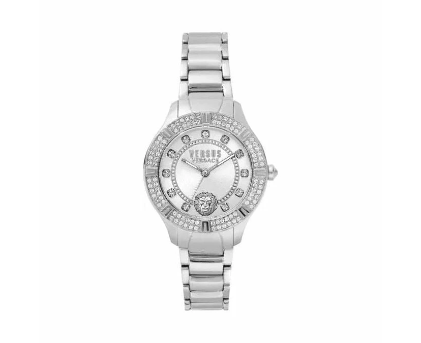 Versus Versace Quartz Lady's Watch Mod. Vsp263521, 3 Atm Water Resistant, 36mm Case, Mineral Dial, Official Box Elegant Versus Ver