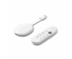Google Chromecast 4K with Google TV White - White