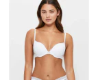 Lace Push Up Bra - Lily Loves - White