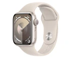 Apple Watch Series 9 45mm Starlight Aluminium Case GPS (S/M)
