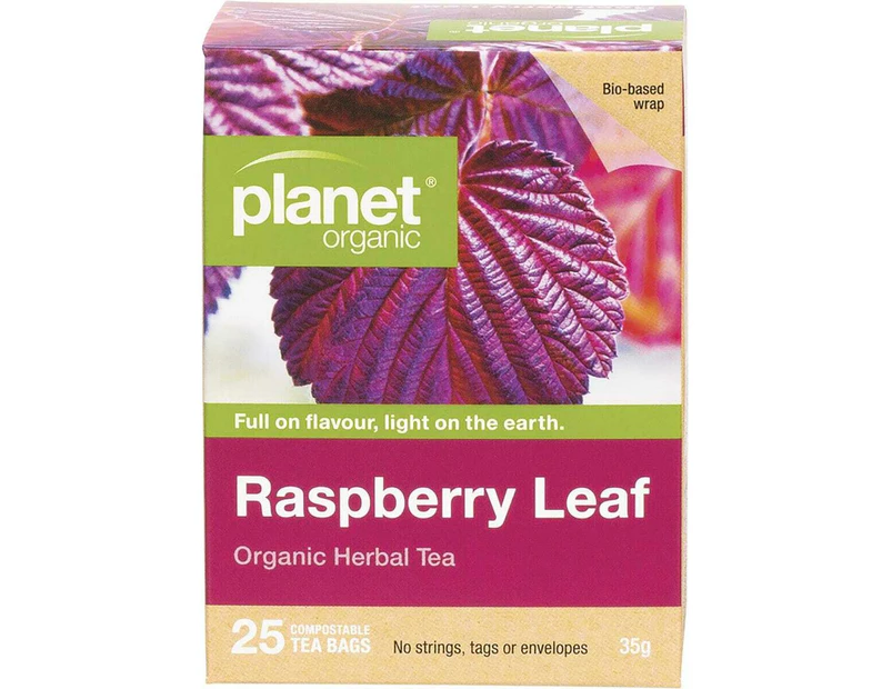 Herbal Tea Bags - Raspberry Leaf x25