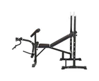 Everfit Weight Bench 10 in 1 Bench Press Home Gym Station 330kg Capacity