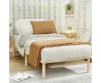 Artiss Bed Frame King Single Size Wooden Bed Base AMBA