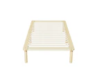 Artiss Bed Frame King Single Size Wooden Bed Base AMBA