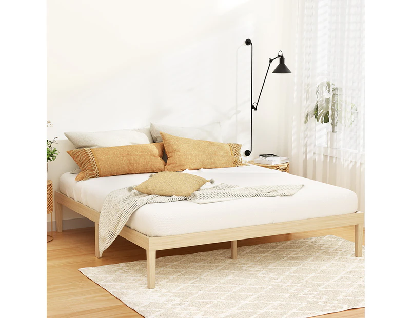 Artiss Bed Frame King Size Wooden Bed Base BRUNO