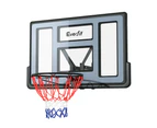 Everfit 45" Basketball Hoop Backboard Wall Mounted Ring Net Sports Pro System