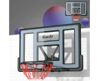 Everfit 45" Basketball Hoop Backboard Wall Mounted Ring Net Sports Pro System