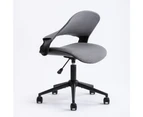 Nancy Office Chair Mobile Task Chair Grey Fabric