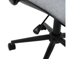 Nancy Office Chair Mobile Task Chair Grey Fabric