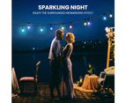 Groverdi LED Festoon String Lights Outdoor 20M Smart RGB Patio Light Christmas Wedding Waterproof