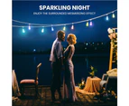 Groverdi LED String Light Smart RGB Festoon Lights Christmas Party Wedding Outdoor Waterproof 30M