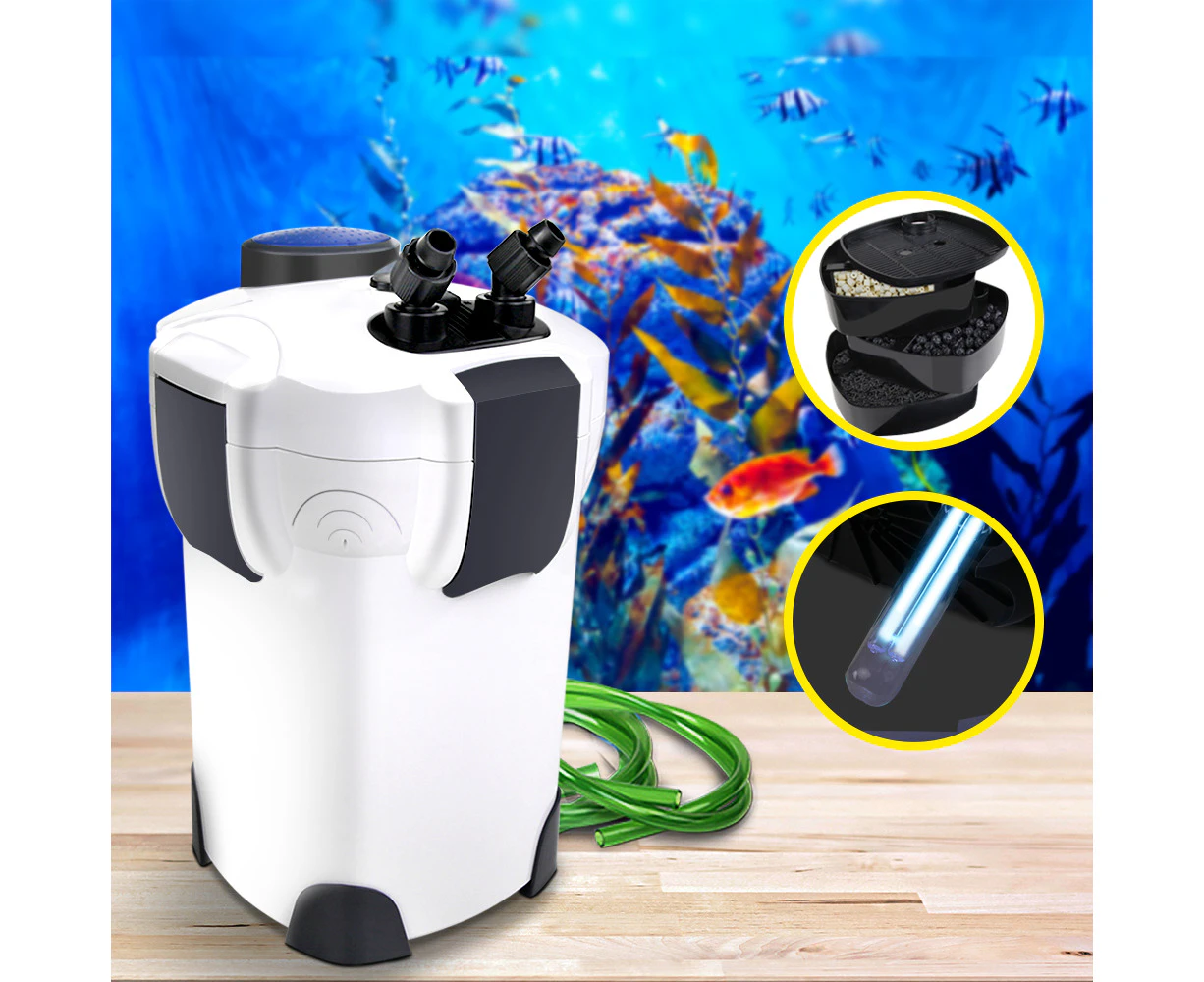 Giantz Aquarium Filter Fish Tank External Canister Water Pump 1850L/H