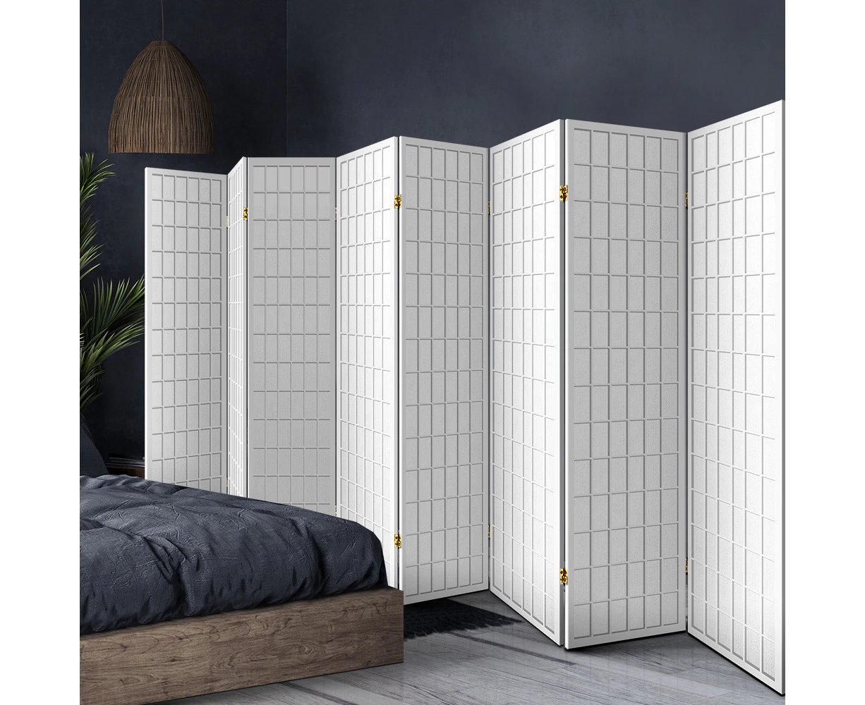 Artiss 8 Panel Room Divider Screen 348x179cm White