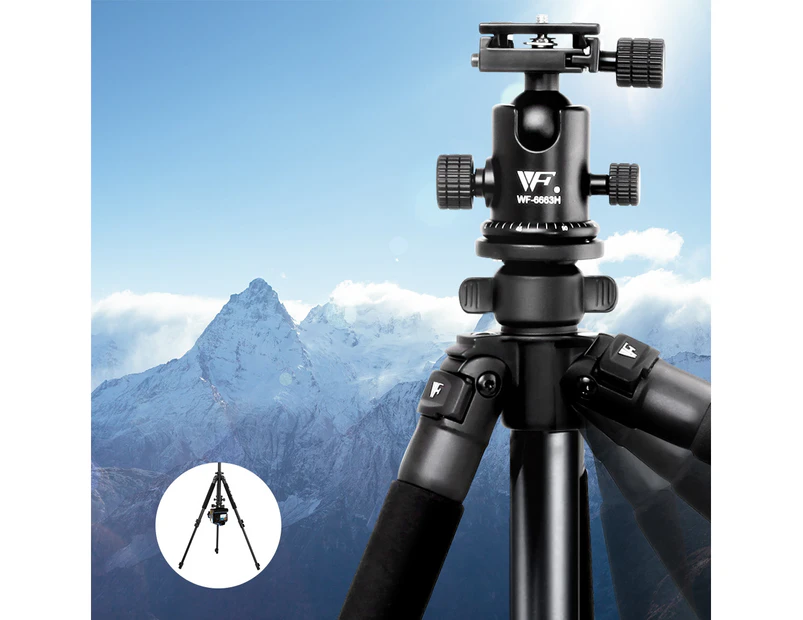 Weifeng Professional Camera Tripod Stand Mount DSLR Travel Adjustable 64-173cm