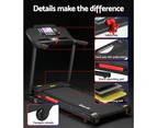 Everfit Treadmill Electric Auto Incline Home Gym Fitness Exercise Machine 520mm