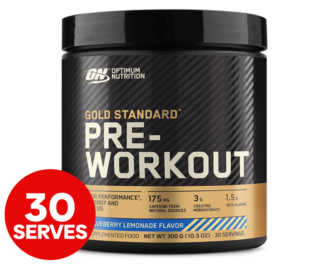 Optimum Nutrition Gold Standard Pre-Workout Blueberry Lemonade 300g