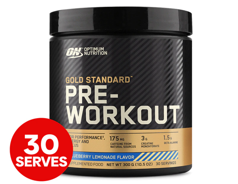 Optimum Nutrition Gold Standard Pre-Workout Blueberry Lemonade 300g