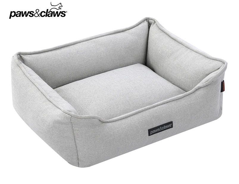 Paws & Claws Medium Pia Walled Pet Bed - Cream