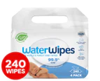 WaterWipes Biodegradable Baby Wipes 240pk