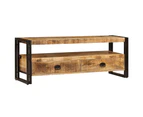 TV Cabinet 120x35x45 cm Solid Mango Wood