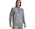 Under Armour Mens Hoodie (Light Grey/Onyx White Heather) - RW7745