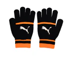 Puma Womens Striped Gloves (Black/Orange) - UT1631