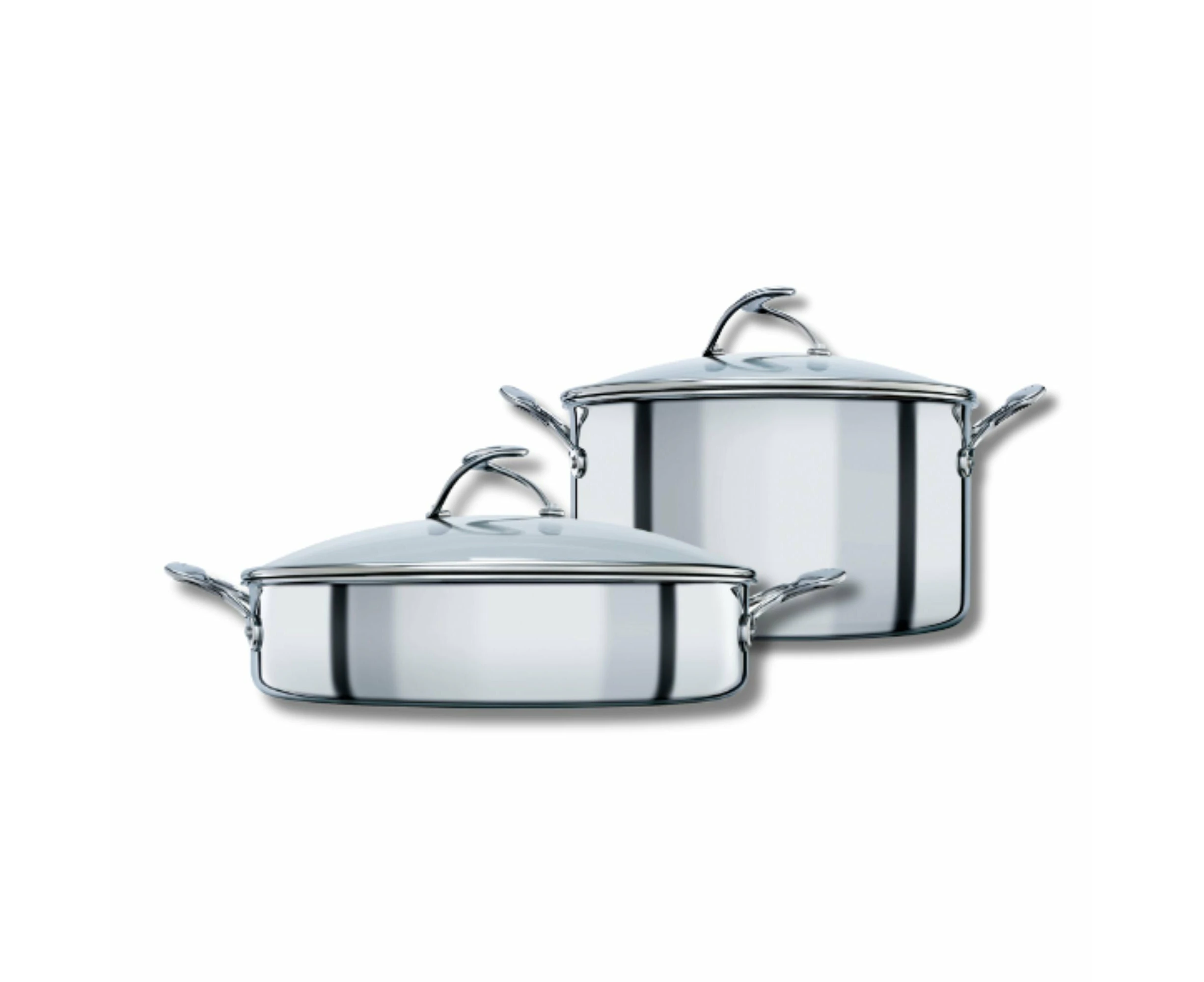 Circulon C-Series Hybrid Stockpot 26cm & Sauteuse 30cm